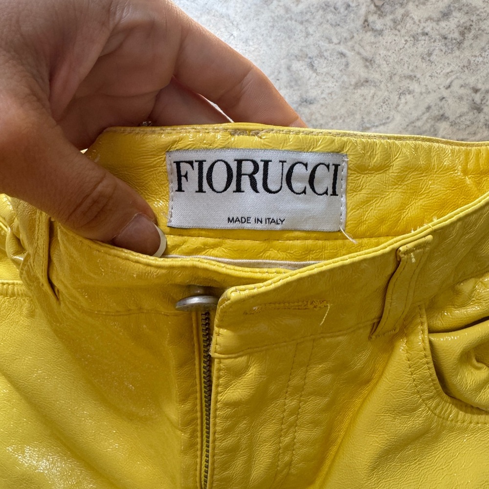 Fiorucci Yves Vinyl Cigarette Pant